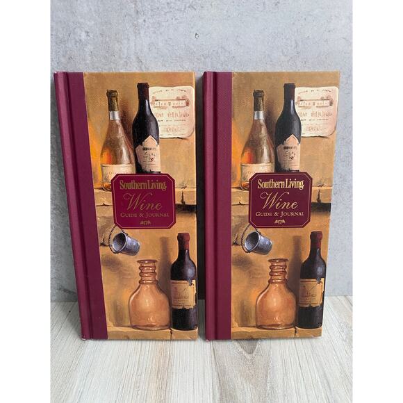 Southern Living Wine Guide & Journal By Scott Jones Set of 2 New - Picture 1 of 3